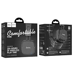 Навушники Hoco Bluetooth W56 Earl BT headphones чорні - мініатюра 2