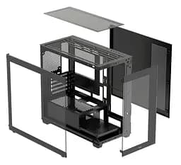 Корпус OCYPUS GAMMA C52 BK (GAMMA-C52-BKD000XX-GL) Без БП - мініатюра 8
