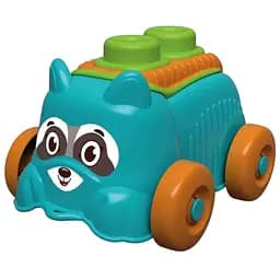 Машинка с конструктором Clementoni Sensory Raccoon серия Soft Clemmy (17904.20)