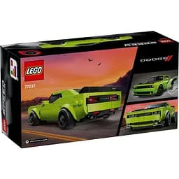 Конструктор LEGO Speed Champions Спортивний автомобіль Dodge Challenger SRT Hellcat 390 деталей (77237) - мініатюра 10
