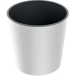 Горщик для квітів Prosperplast Urbi Round 2 в 1 з вкладкою 9 л білий (88373-449)