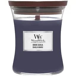 Свічка Woodwick Hinoki Dahlia Medium Хінокі далія 275 г (1743618E)