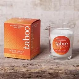 Масажна свічка Taboo Peche Sucre від Ruf - мініатюра 1