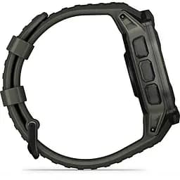 Тактичний годинник Garmin Instinct 2X Solar Tactical Edition - Black з чорним силіконовим ремінцем - мініатюра 3
