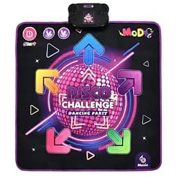 Музыкальный коврик XY-23138 звук, свет, музыка, электронное табло, регулировка громкости 90×90/98 см