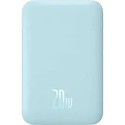 Внешний аккумулятор Baseus MagSafe 6000mAh 20W (PPCX020003) голубой