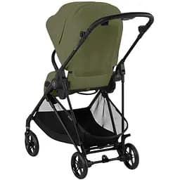 Коляска Cybex Melio Carbon Moss Green з бампером (525000445) - мініатюра 6