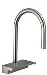 Змішувач Hansgrohe Aquno Select М81 170 3jet кухонний з витяжним виливом Sbox 73831800 Stainless Steel Нержавіюча сталь