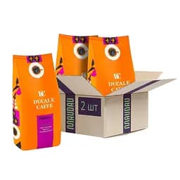 Набір кави в зернах Ducale Caffe Palermo натуральна смажена 1 кг х 2 шт.