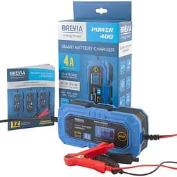 Зарядний пристрій для різних типів акумуляторів Brevia Power400 20400EP 6V / 12 V 4A - мініатюра 5