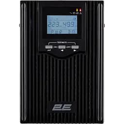 Лінійно-інтерактивний ДБЖ 2E PS1000L, 1000VA/800W, на зовнішні АКБ 2x12В, 2xSchuko+1xC13 (2E-PS1000L) - мініатюра 2