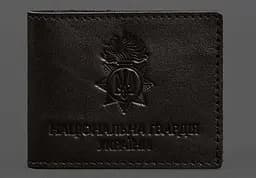 Кожаная обложка для служебного удостоверения Национальной гвардии Темно-коричневая