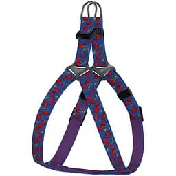 Шлея для собак дрібних порід BronzeDog Urban Fruits Вишні XXS 24-30 см