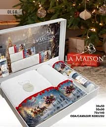 Подарунковий набір рушників з парфумом La Maison Olen pbe0051099 - мініатюра 4