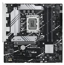 Материнська плата ASUS PRIME B760M-PLUS (PRIME B760M-PLUS) (Socket 1700, Intel B760, Micro-ATX)
