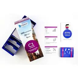 Настольная игра English Student Карточки для изучения английского языка English Student Advanced C1 (рус.) (59122910)
