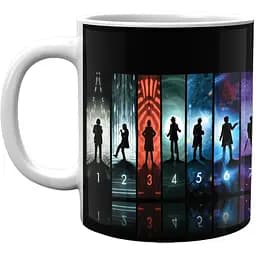 Кружка GeekLand Доктор Хто Doctor Who Доктор Хто 12 докторів DW.02.038
