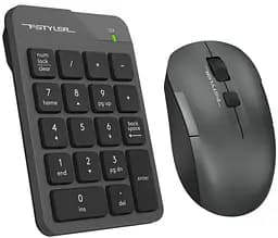 Комплект (Кейпад та Миша) A4tech FG1600C Air2 Grey - мініатюра 2
