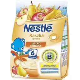 Безмолочна каша Nestle Рисова з яблуком і грушею 180 г