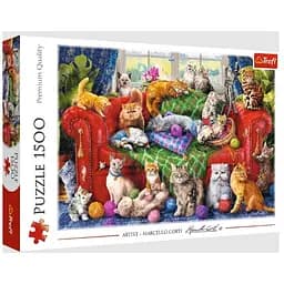 Пазл Trefl Кошенятка на дивані 1500 ел. (26198)
