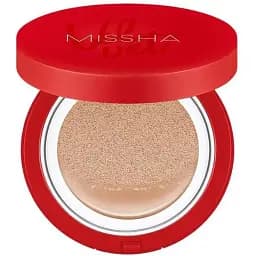 Тональний кушон для обличчя Missha Velvet Finish Cushion SPF 50+/PA+++ відтінок 23 (Natural Beige) 15 мл - мініатюра 3