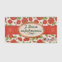Конверт для грошей М-18-22 Різнокольоровий (2000990082213)