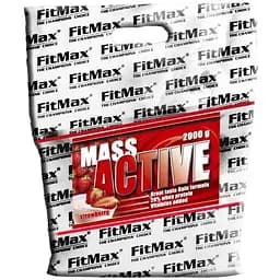 Гейнер FitMax Mass Active 2 кг Полуниця