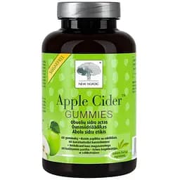 Добавка New Nordic Apple Cider Gummies для схуднення 60 гумок