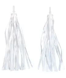 Ленты в руль детского велосипеда / самоката атласные однотонные белый (G00019655)