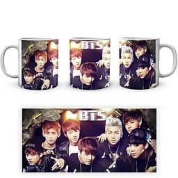 Кухоль GeekLand Bangtan Boys BTS З ланцюгами CP 04.475.439 330 мл білий - мініатюра 3