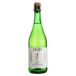Вино игристое безалкогольное Divin Sauvignon Blanc Sparkling белое полусладкое 0.75 л