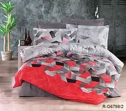 Комплект постільної білизни TAG Tekstil з компаньйоном Євро 000210620 (G6798/2) - мініатюра 4