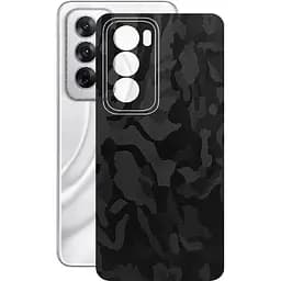 Захисна плівка StatusSKIN для Oppo Reno12 Корпус Вініл Камуфляж чорний