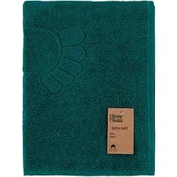 Коврик для ног махровый Ardesto Benefit 50х70 см 100% хлопок темно-зеленый (ART2457EM) 