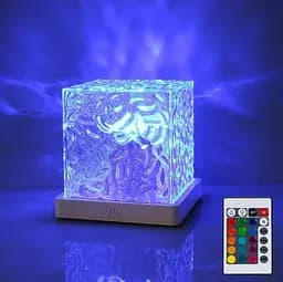 Проектор нічний Good Idea з проекцією Coba RGB з ефектом водяної хвилі з пультом  - мініатюра 6