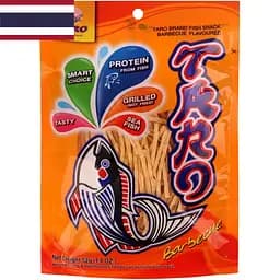 Снеки рибні Taro BBQ зі смаком барбекю 52 г