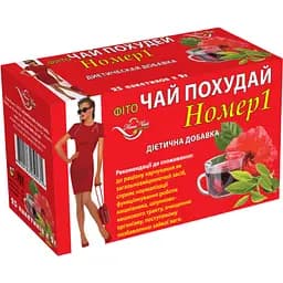 Фіточай Наш Чай Похудай Номер 1, 50 г (25 шт. × 2 г)