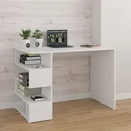 Компьютерный стол с полками id A-185 1100x756x600 мм Белый