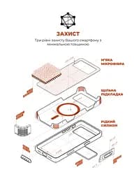 Силиконовый чехол с MagSafe для Apple iPhone 17 Pro Max, ICON2 MagCase, терракотовый, противоударный, панель с мягкой подкладкой, защита всего корпуса, поддержка беспроводной зарядки, совместим с защитными стеклами и пленками, ArmorStandart (ARM89024) - мініатюра 6