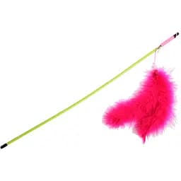 Іграшка для котів Fox Вудка-дражнилка Подвійний хвостик