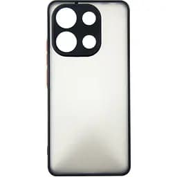 Чохол-накладка Dengos Matte TPU Case для Xiaomi Redmi Note 13 4G Black