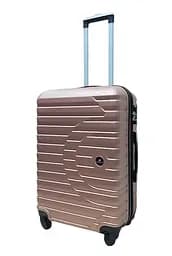 Валіза дорожня середня Madisson Snowball 43303 ABS-пластик/Полікарбонат M Рожеве золото - мініатюра 5