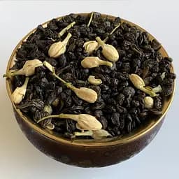 Зеленый чай ганпаудер Храм неба с жасмином - 100 г