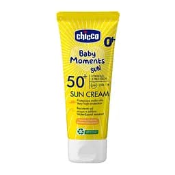 Крем сонцезахисний Chicco Baby Moments Sun SPF 50+ 75 мл (12725.00)