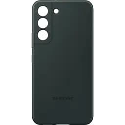 Оригінальний силіконовий чохол Samsung Silicone Cover для Samsung Galaxy S22 Plus (S906) EF-PS906TGEGRU Forest Green - мініатюра 6