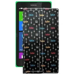 Чохол StatusCASE з екошкіри для планшету Nokia XL Фешн чорний