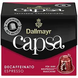 Кофе в капсулах Dallmayr Espresso без кофеина 10 капсул 56 г