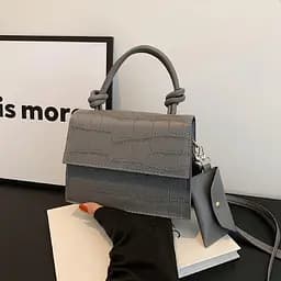 Маленька каркасна сумочка з екошкіри Lilly P4-1568G