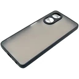 Чохол до мобільного телефона Dengos Matte OPPO A58 4G (black) (DG-TPU-MATT-132) - мініатюра 4