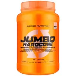 Гейнер Scitec Nutrition Jumbo Hardcore Brittle white chocolate 1530 г